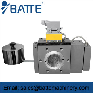 batte extrusion melt filter 