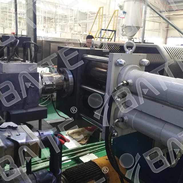 plastic extruder hydraulic screen changer