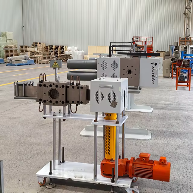 mesh belt screen changer