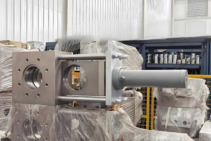polymer melt filter screen changer