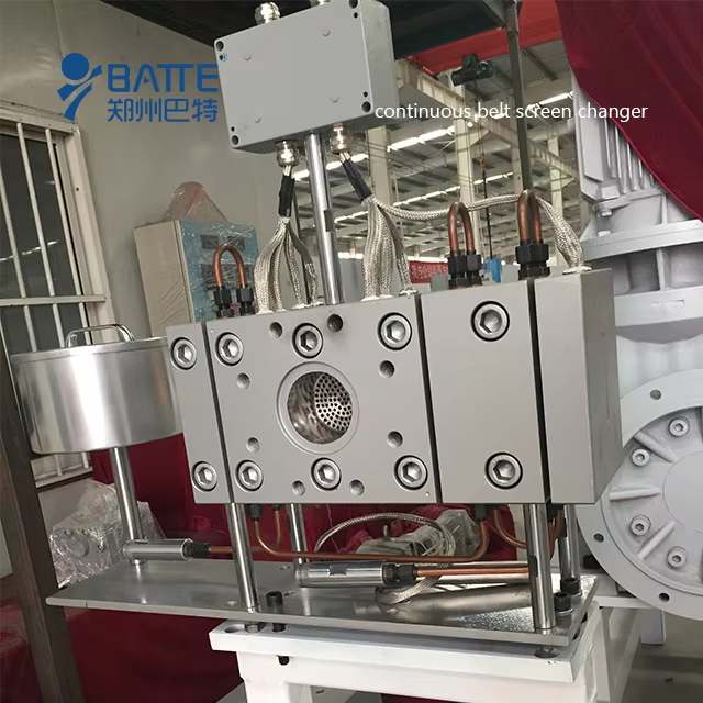 mesh belt screen changer
