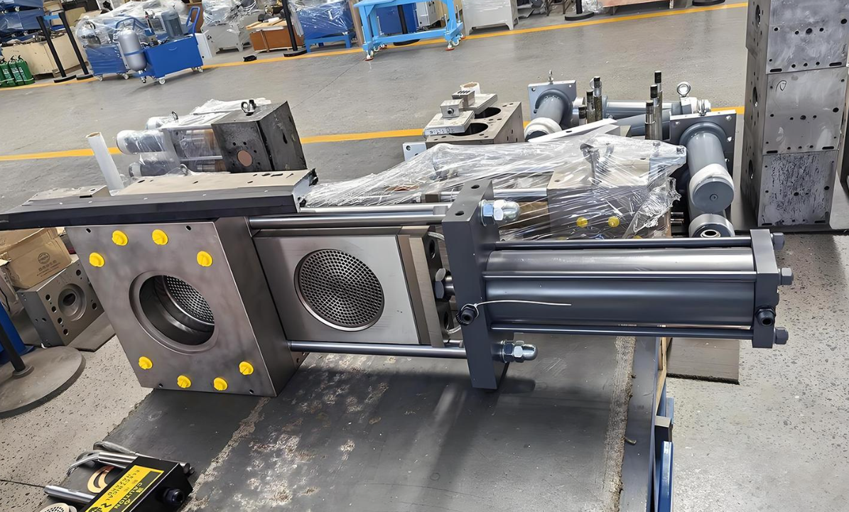 polymer melt filter sdreen changer