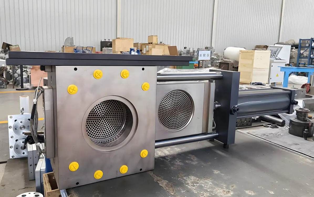 screen changer for extruder