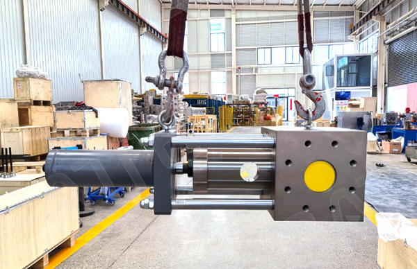 plastic extrusion screen changer