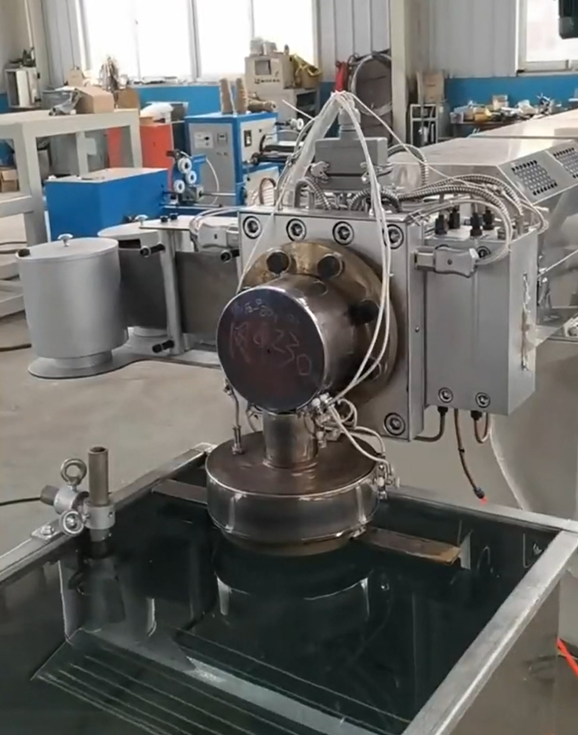 automatic screen changer for PP monofilament extrusion line