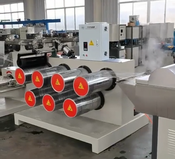 mesh belt screen changer for round wire drawing machine