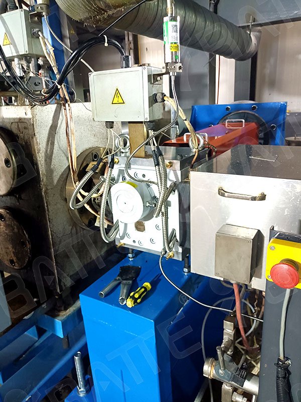 Polymer melt filter for for PE Modified Masterbatch production line