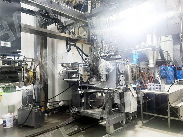 double column hydraulic screen changer