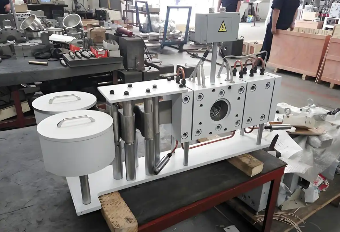 polymer melt filter sdreen changer