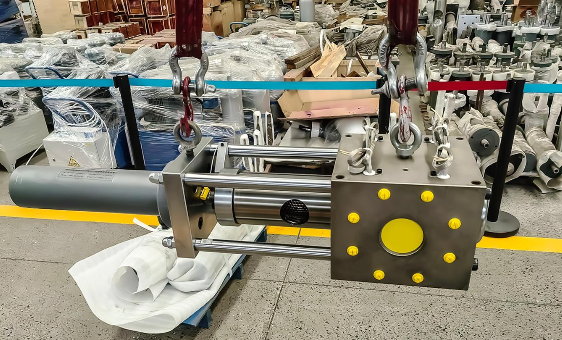 hydraulic screen changer