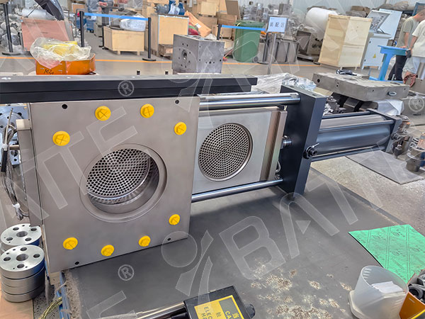 single plate hydraulic screen changer