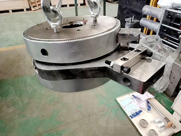manual screen changer for extruder