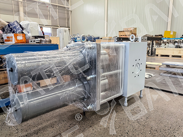 dual piston hydraulic non stop screen changer
